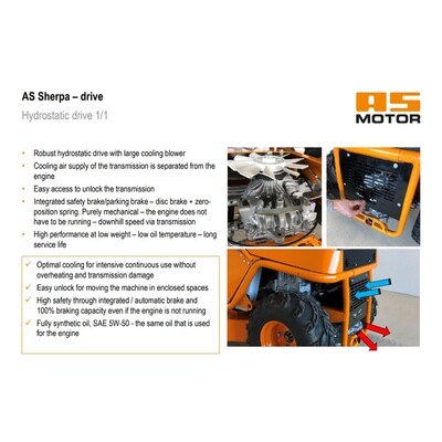 AS SHERPA 16 - HYDROSTATIC DRIVE